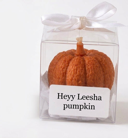 Heyy Leesha Pumpkin Candle
