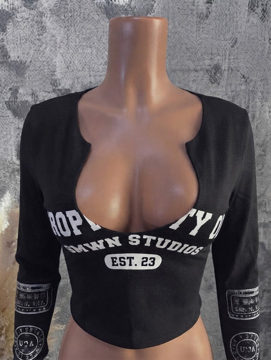 SMWN Long Sleeve Crop